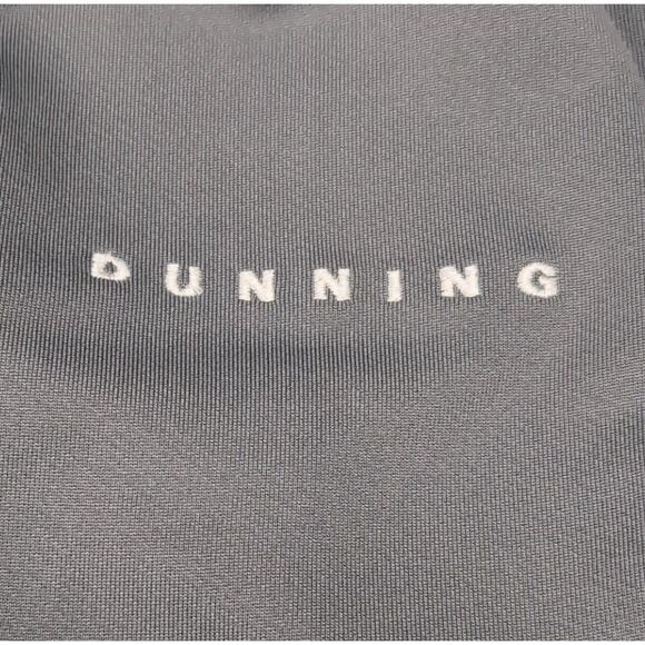 Dunning Golf 1/4 Zip Performance Pullover Mens M Gray Halloween Witch Broom READ - Picture 11 of 15